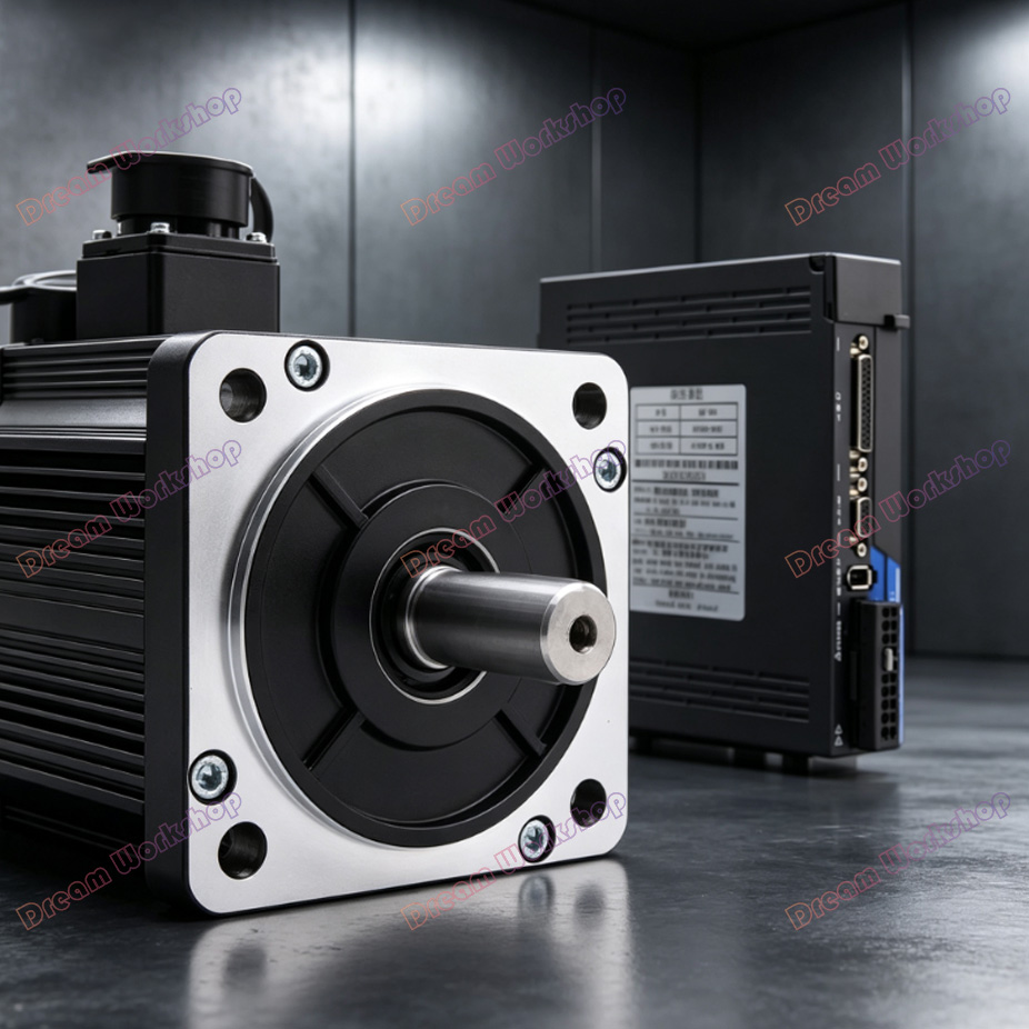 Servo Motor - 1KW/1.5KW/2KW/2.3KW/2.6KW 220V AC Servomotor Aandrijfset 2500