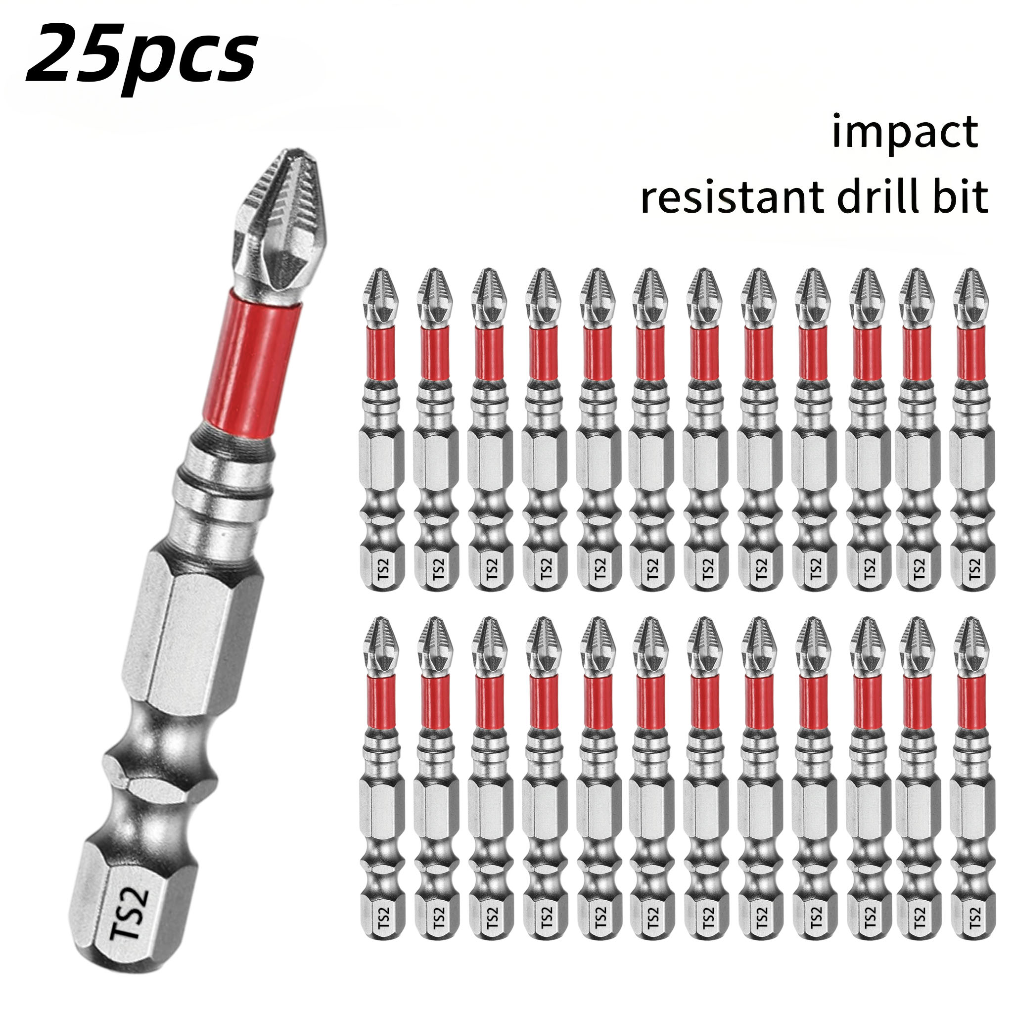 Drill Bit Set - 25-delige set professionele schroefbitjes met lange