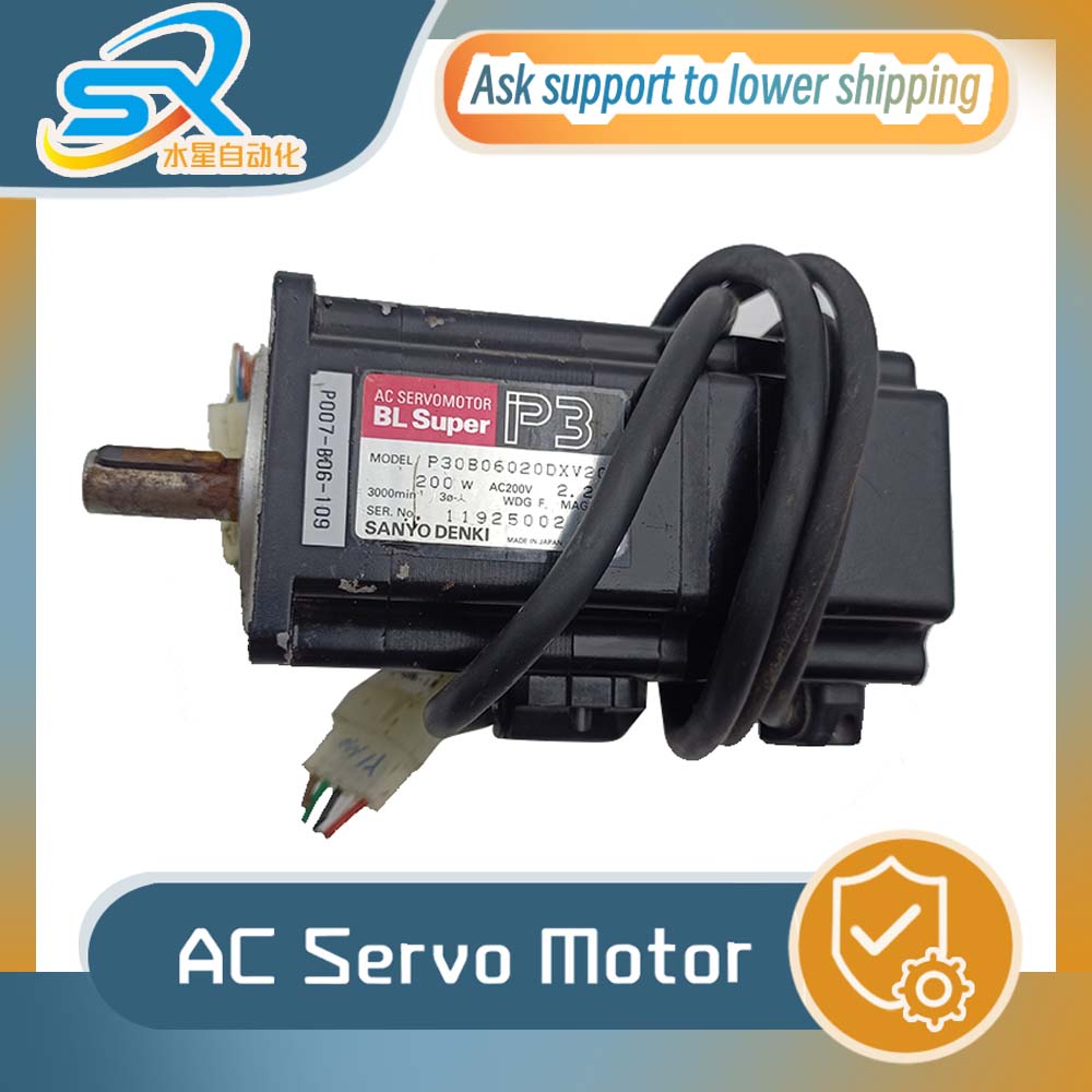 Servo Motor - Druppelbestendige SANYO DENKI Mini Servomotor P30B06020DXV20