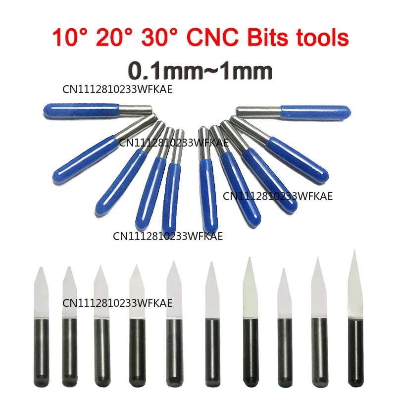 End Mill - 10CS voor PACK LY, 3.175mm carbide