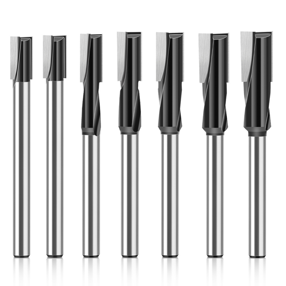 Cnc Bits - 12mm Schacht Rechte Frees Dubbele Fluit