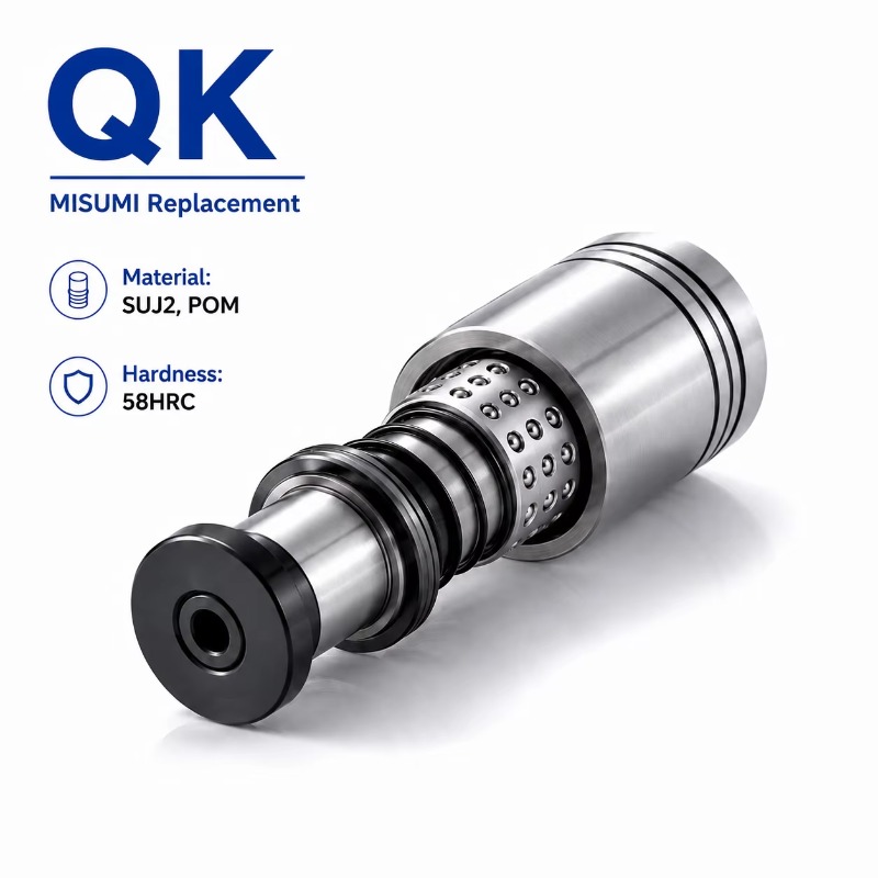Ball Screw - QK JIS Hoge stijfheid vaste kogelkooi