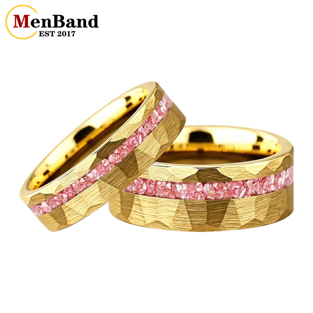 Coupling 8Mm - Nieuwe 6/8 mm gouden trouwring met