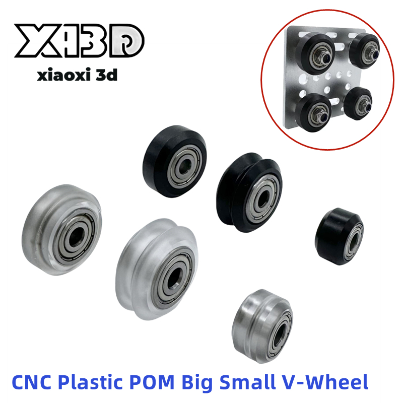 V Slot Wheel - 1/5/10PCS POM Plastic Wiellager Katrol Kleine