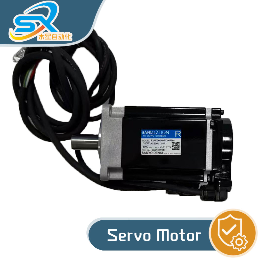 Servo Motor - SANYO DENKI AC Servomotor R2AD06040FXH6AM8 320w