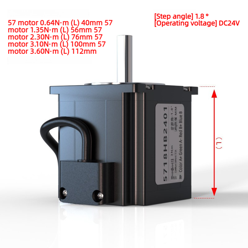Nema23 stappenmotor 57HS56 56m - Nema23 Stepper recensie en prijs