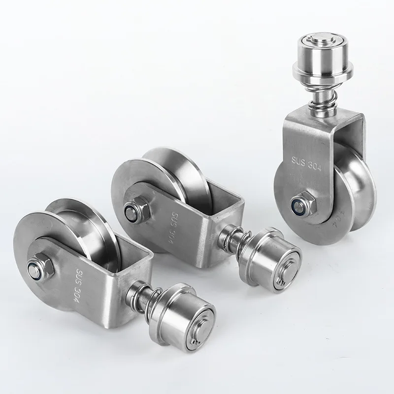 304 roestvrijstalen draaiende  - V Slot Wheel recensie en prijs