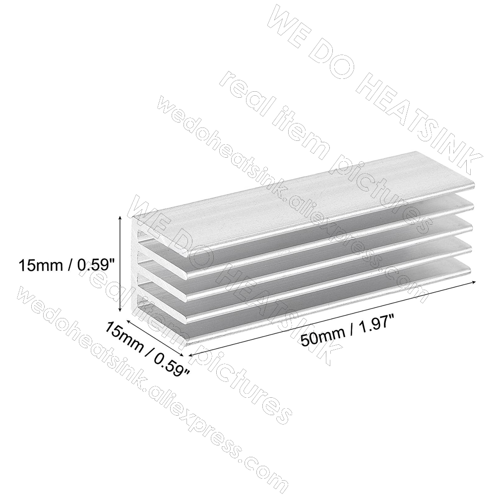 Gratis Verzending 5 Stuks 50X1 - Aluminium Extrusion recensie en prijs