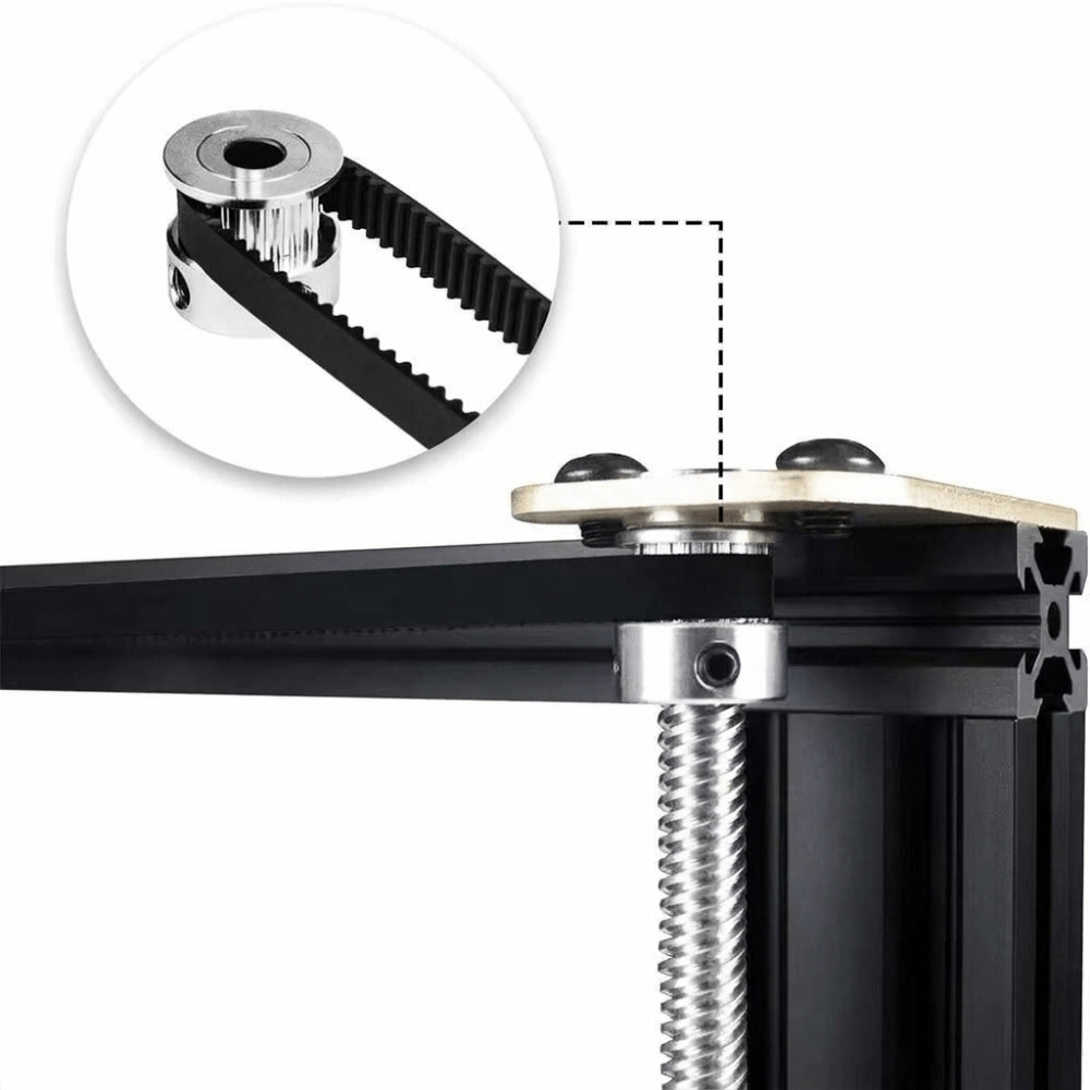 16T 20T GT2 Tandriem, riembree - Gt2 Pulley recensie en prijs