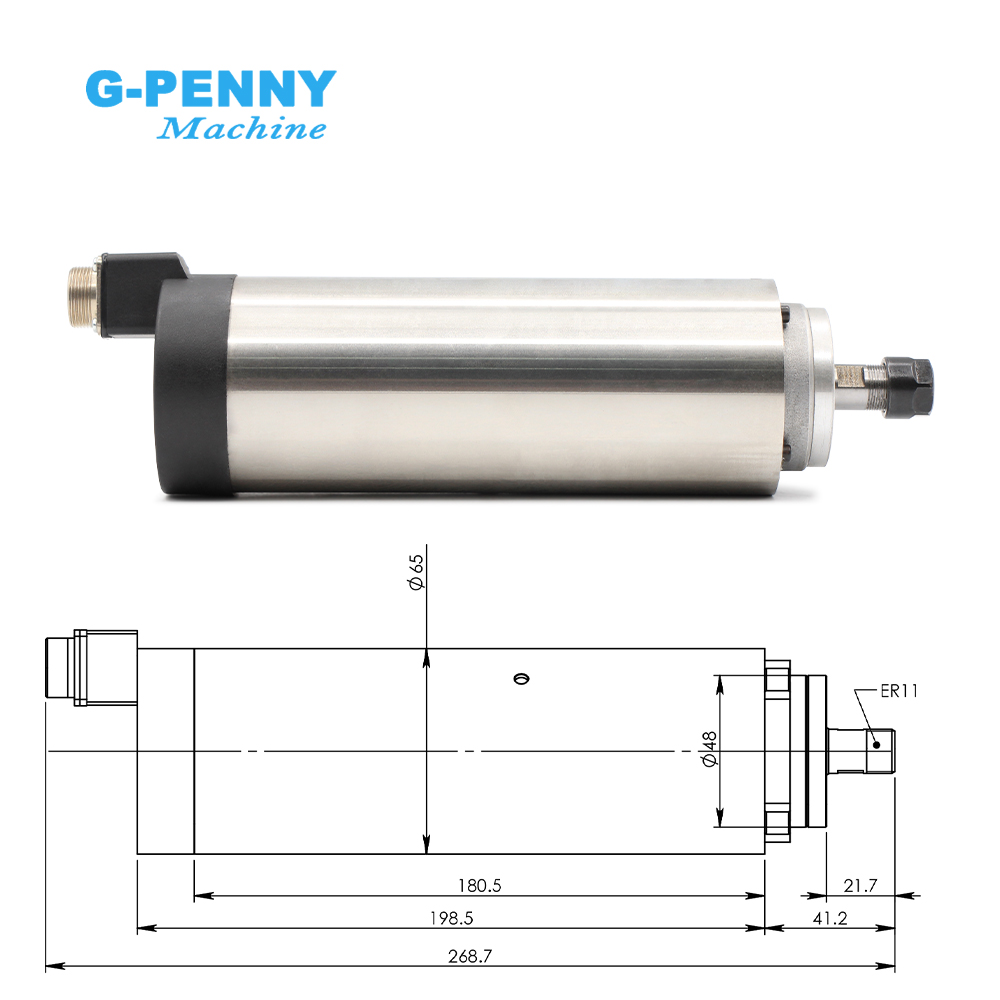 G-Penny luchtgekoelde spilmoto - Water Cooled Spindle recensie en prijs