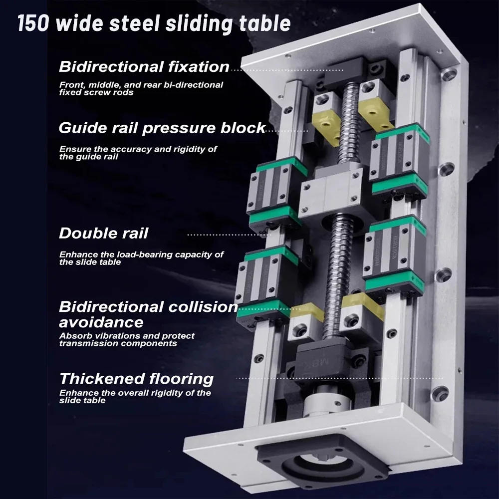 150MM Heavy Duty stalen schuif - Ball Screw recensie en prijs