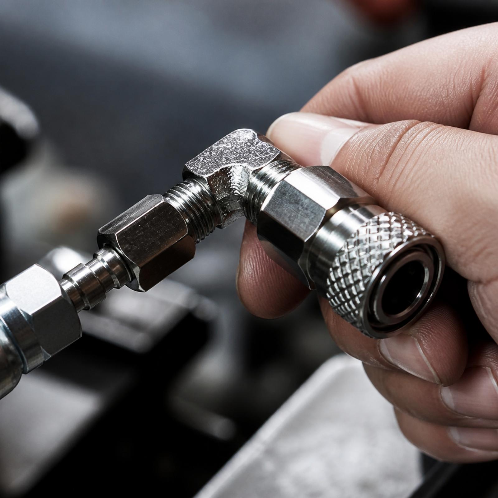 Schuine snelkoppeling van roes - Coupling 8Mm recensie en prijs