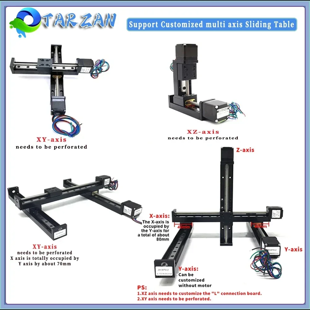CNC Mini T-type schuiftafel 50 - Linear Rod 8Mm recensie en prijs