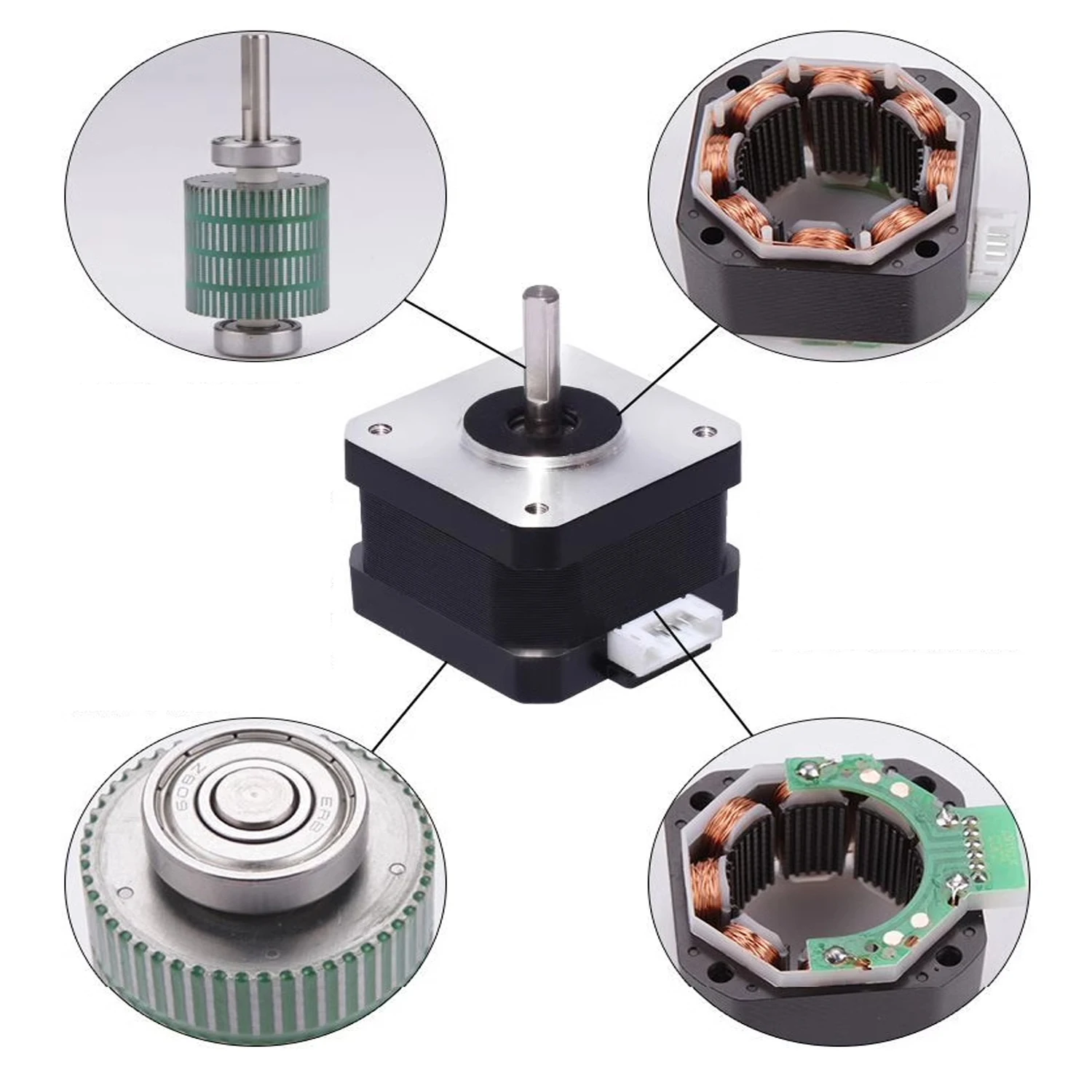 Nema17 Stappenmotor 42BYGH 3D  - Stepper Motor Nema17 recensie en prijs