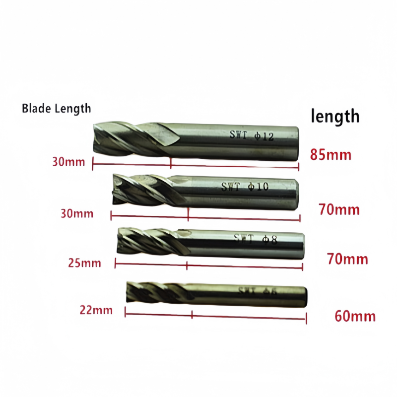 4-delige hardmetalen freesset  - End Mill Set recensie en prijs