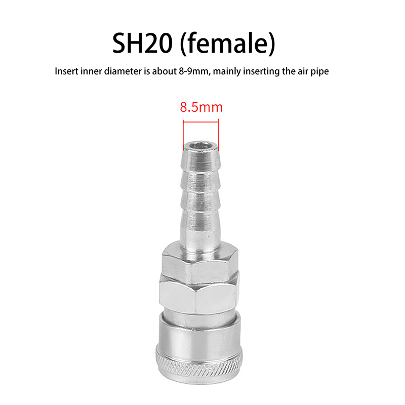 2 stuks Pneumatische Fitting E - Coupling 8Mm recensie en prijs