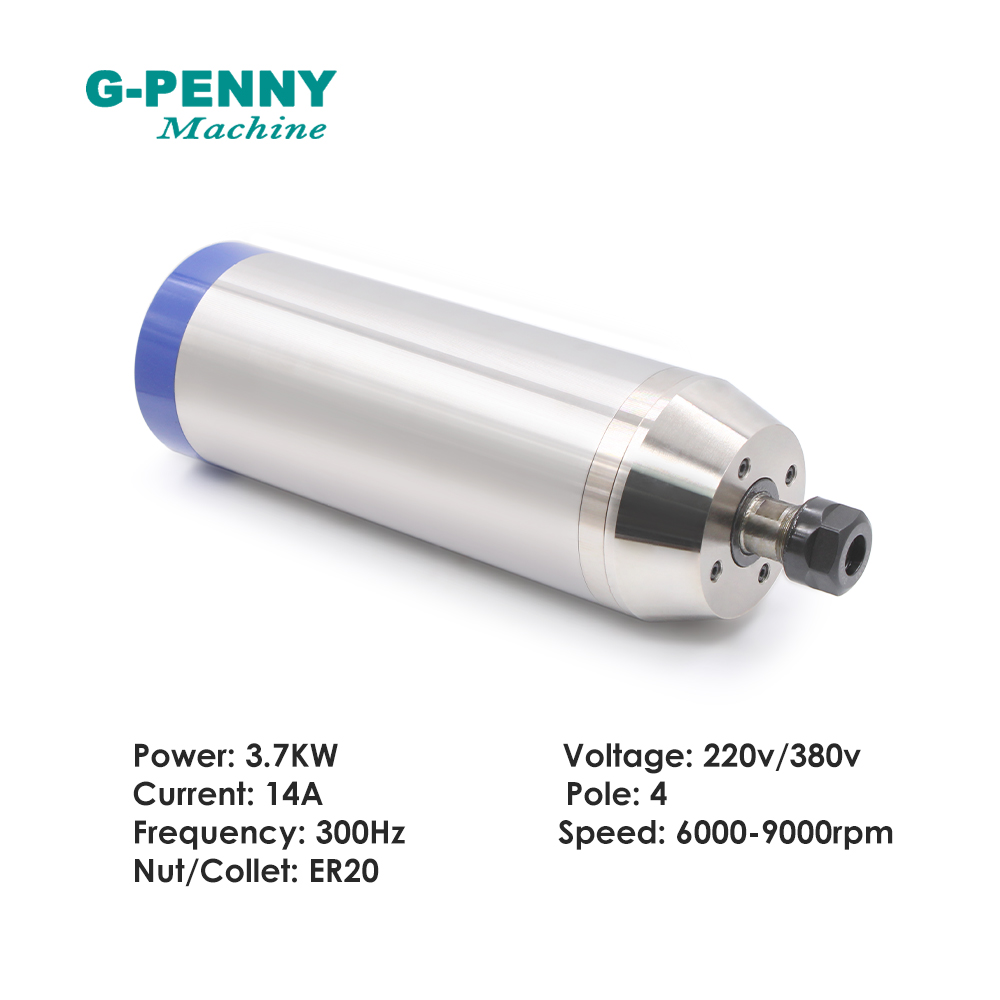G-PENNY 3,7 kW ER20 metaalbewe - Water Cooled Spindle recensie en prijs